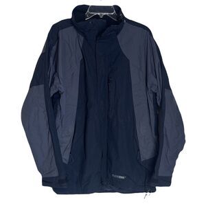 EDDIE BAUER Weatheredge Men’s Size Large L Parka Winter Snow Jacket Coat Black